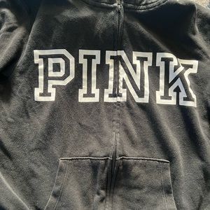 VICTORIA SECRET PINK PREOWNED HOODIE JACKET